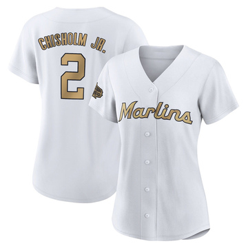 Chisholm Jr. #2 Miami Marlins 2023 REPLICA Jerseys