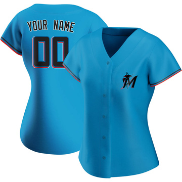 A.J. Puk Women's Nike White Miami Marlins Home Replica Custom Jersey