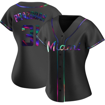 Huascar Brazoban Miami Marlins Women's City Connect Jersey by NIKE