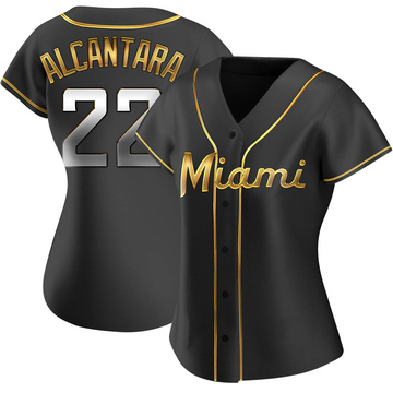 Wholesale 2022 Men's Miami Marlins 00 Custom 22 Sandy Alcantara