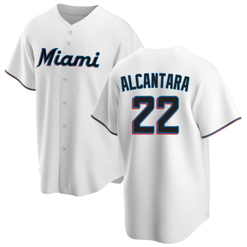 Fanatics (Nike) Sandy Alcantara Miami Marlins Replica Alt Jersey - Black, Black, 100% POLYESTER, Size XL, Rally House